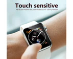 Gotofar Watch Tempered Film Anti-scratch Ultra Clear Smooth Smart Watch Full Screen Glass Protector Cover for Apple Watch 45mm (Series 7)