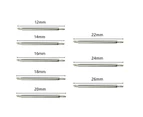 Gotofar 1000Pcs Spring Bar Pins Universal Diameter 1.5mm Stainless Steel Watch Band Link Pins Remover Tools for Watchmaker - 26mm