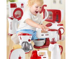 Kids Simulation Kitchen Doll House Toy Puzzle Cooking Household Appliances Gift- B