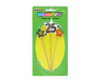 3 pce Number Candle Set - 25S