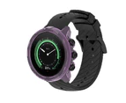 Gotofar Protective Shell Soft TPU Anti-fall Smart Watch Case Cover Protector for Suunto 9/9 Baro/9 Spartan Sport Wrist HR Baro - Transparent Purple