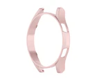 Gotofar Protective Case Anti-scratch Protective PC Waterproof Watch Protector Frame for Samsung Galaxy Watch 4 Classic - 42mm Rose Gold