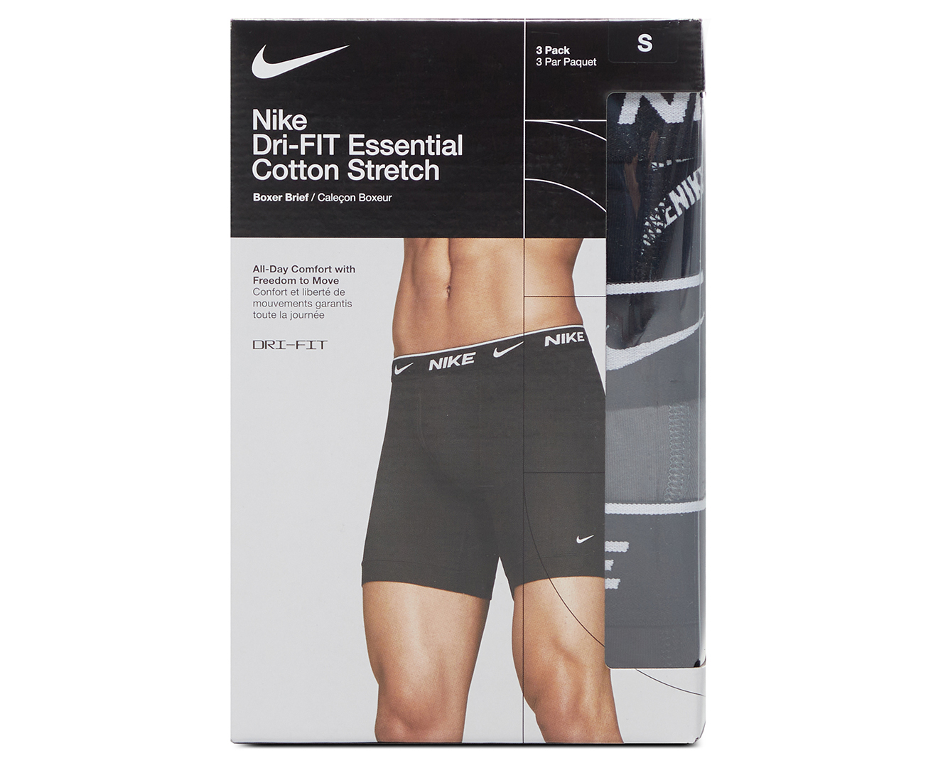 Nike Dri-FIT Reluxe Men's Trunk, Underwear, Moisture-Wicking