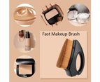 Foundation Blending Large Makeup Brush with Carrying Case, Iron Face Blending Brush