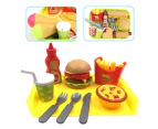 Kitchen Food Toys Intellectual Development Parent-child Communication Pretend Play Toys Play House Simulation Toys for Kids- C