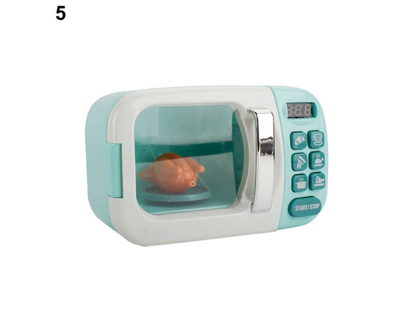 Pretend Play Kitchen Toy Random Style Exercise Social Skills Kitchen Toy Electronic Play Pretend Play Toy Washing Machine Bread Machine Stove Oven- 5