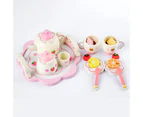 Children Wooden Simulation Teacup Afternoon Tea Kitchen Pretend Play Toy Gifts-