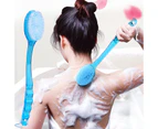2 Random Colors  Bath Brush Back Scrub Scrubber Shower Body Skin Exfoliating 13.5" Long Handle