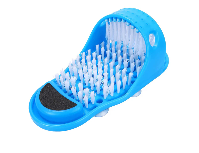 Exfoliating Easy Clean Brush, Foot Scrubber Shower Spa Massage Slippers