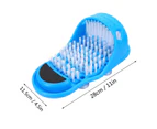 Exfoliating Easy Clean Brush, Foot Scrubber Shower Spa Massage Slippers