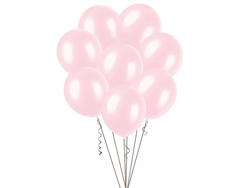 30cm Baby Pink Decorator Balloons 100 Pack