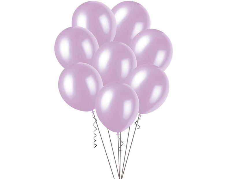 30cm Lavender Pearl Balloons 100 Pack