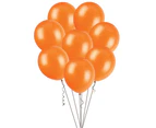 30cm Orange Decorator Balloons 100 Pack