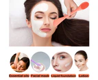 Silicone Face Mask Brush Flexible Facial Mud Mask Applicator Massage Brush Face Mask Spatula