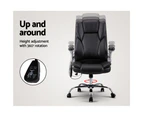 Artiss 8 Point Massage Office Chairs Computer Desk Chair Armrests PU Leather