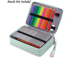Colored Pencil Case-200-slot Pen Holder Pencil Case Large Capacity Pencil Storage Box with Handle with Convenient Colored Pencil Case
