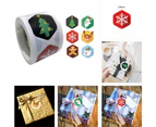 500pcs/roll New Year Christmas Gift Stickers Winter Snowman Scrapbooking Label Sticker Seal Sticker