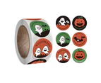 Cartoon Halloween Thank You Stickers Seal Labels For Package Decoration Party Cute Stationery Sticker