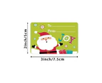 250pcs/roll Adhesive Christmas Gift Name Tags Present Seal Labels Christmas Decals Gift Package XMAS Sticke 2*3inch