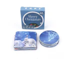 46 Pcs/box Winter Merry Christmas Diary Sticker Scrapbooking Seal Label Decoration school supplies Stationery Gift free shipping