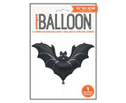 81.2cm Giant Black Bat Foil Balloon