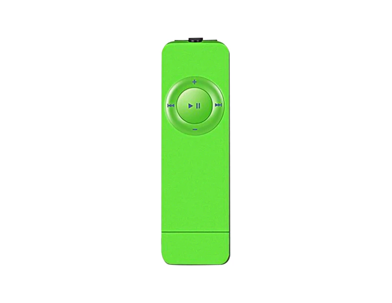 Bluebird MP3 Player Stylish Rechargeable Mini Portable Music Media for Home-Green