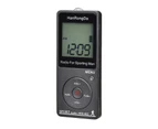 Bluebird HRD-602 Digital Radio Mini Easy to Operate LCD Display FM/AM Portable Pocket Radio for Hiking-Grey