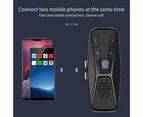 Bluebird Multifunctional Bluetooth-compatible 5.0 Car MP3 Music Player Adapter with Hands-Free Call-Black