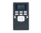 Bluebird HRD-102 Mini Pocket Digital 2CH Single Band FM Radio Receiver with Earphone-White