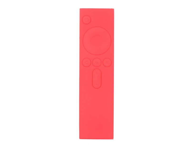 Bluebird Soft Silicone Anti-Slip Rubber Remote Control Cover Protective Case for Xiaomi-Pink