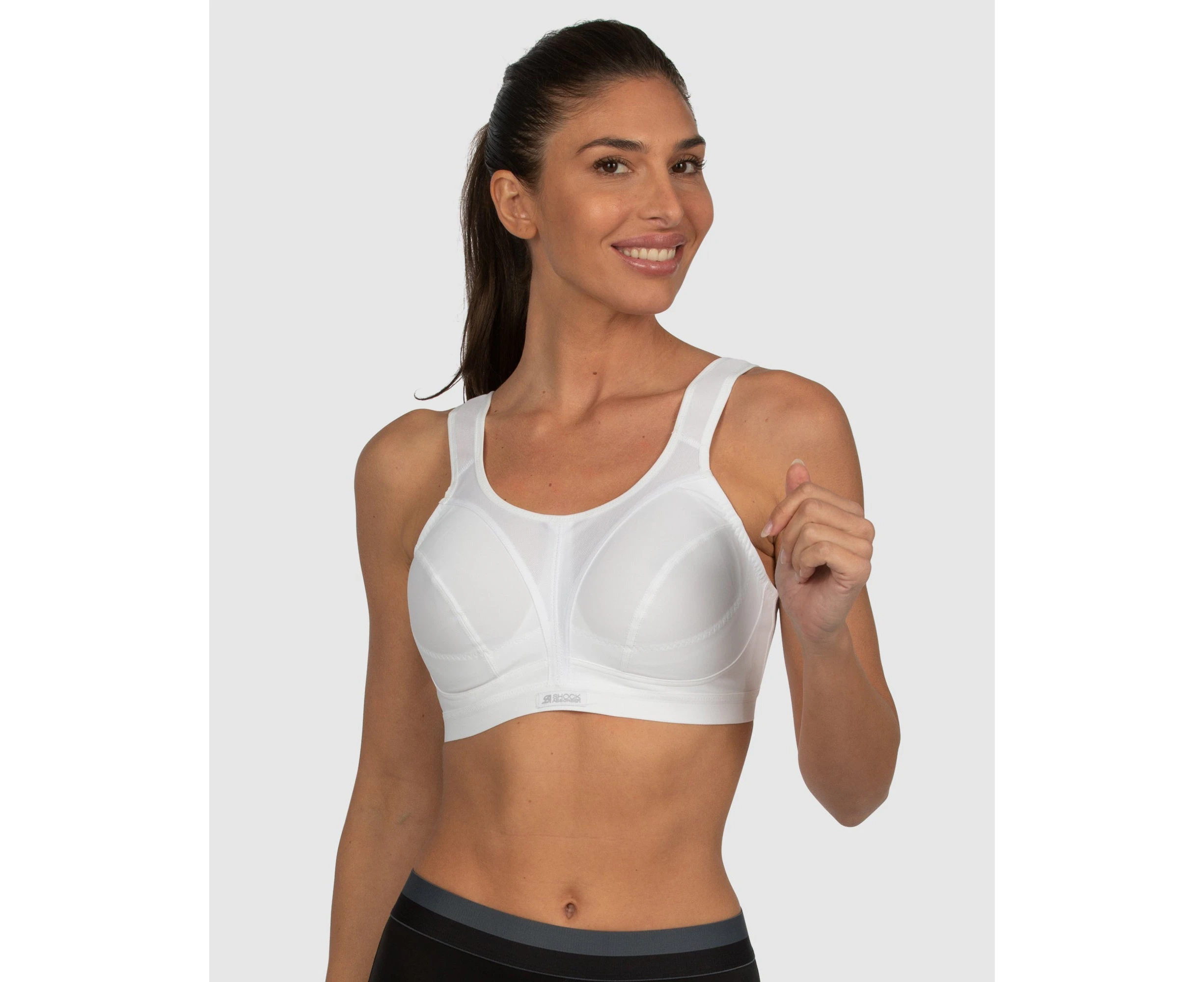 Shock Absorber Active D+ Classic Support Sports Bra in White