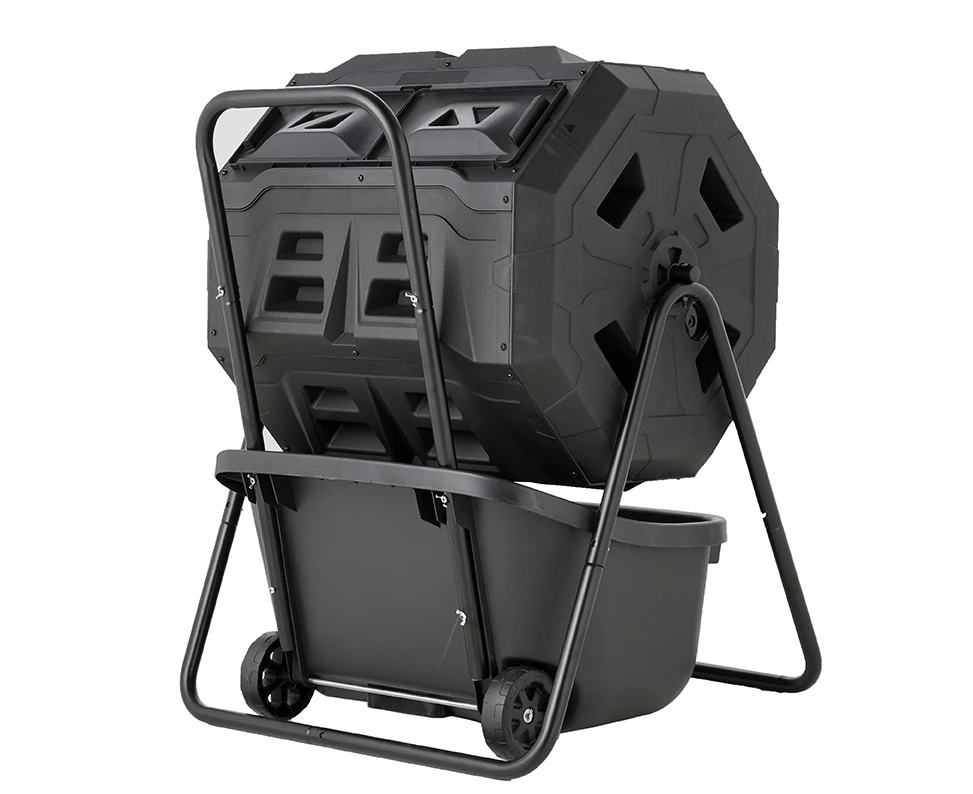 Maze 160L ROTO Twin Composter with Cart