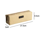Wide-Open Stationery Pencil Case  , Pen Pencil Pouch with Zipper for School College & Office