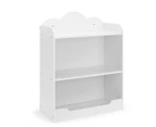 Kodu Cloud Kids Bookcase Bookshelf Open Shelving 3 Levels white