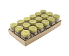 48 x SMALL GLASS MASON JARS 200mL | Canning Preserving Food Storage Container Conserve Pickling Spice Honey Kitchen Canister Party Wedding Favours