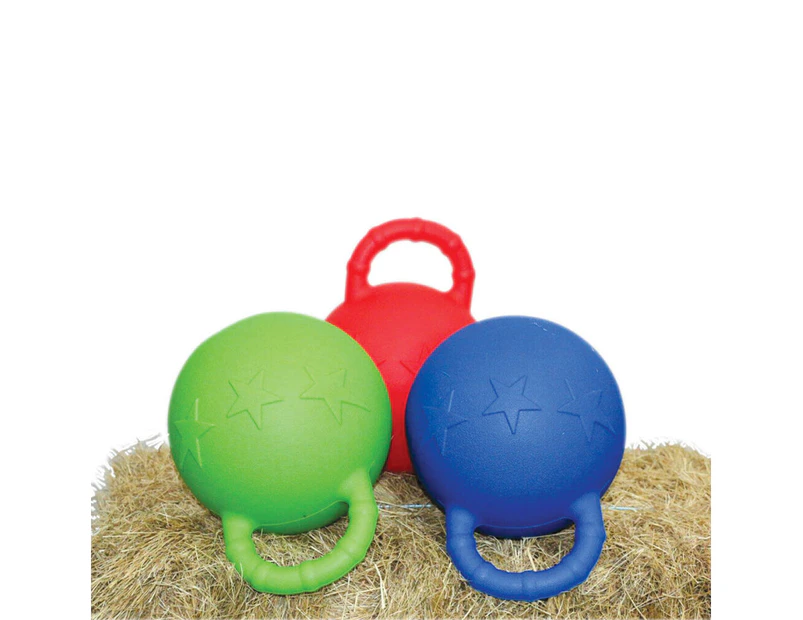 Horseplay Star Ball With Handle Self Inflating Horse Dog Ball