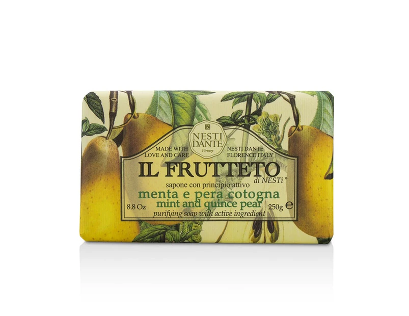 Nesti Dante Il Frutteto Purifying Soap  Mint & Quince Pear 250g/8.8oz