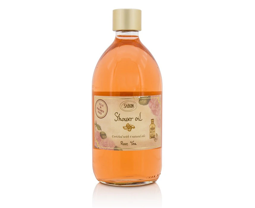 Sabon Shower Oil  Rose Tea 500ml/17.59oz