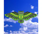 Cartoon Owl Bird Single Line Flying Kite Outdoor Fun Sports Children Toy Gift-Blue