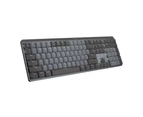 Logitech Mx Mechanical Keys Wireless Keyboard Full Size Tactile Quiet Grey