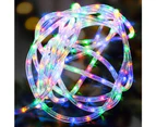 Stockholm Christmas Lights 20M LED Rope Flash Multi Colour Indoor Outdoor