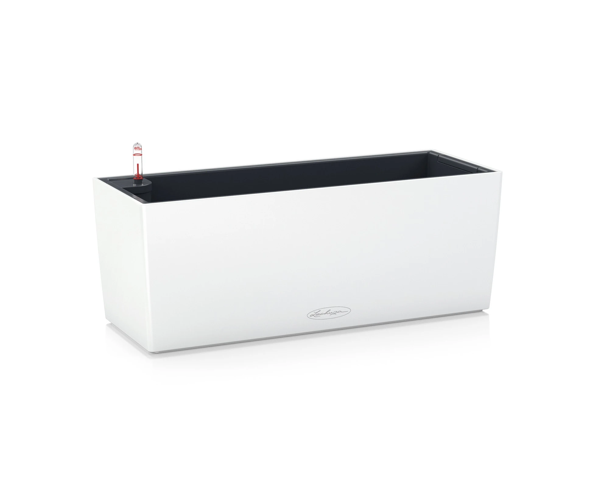 LECHUZA BALCONERA COLOR 50 PLANTER POT (WHITE)