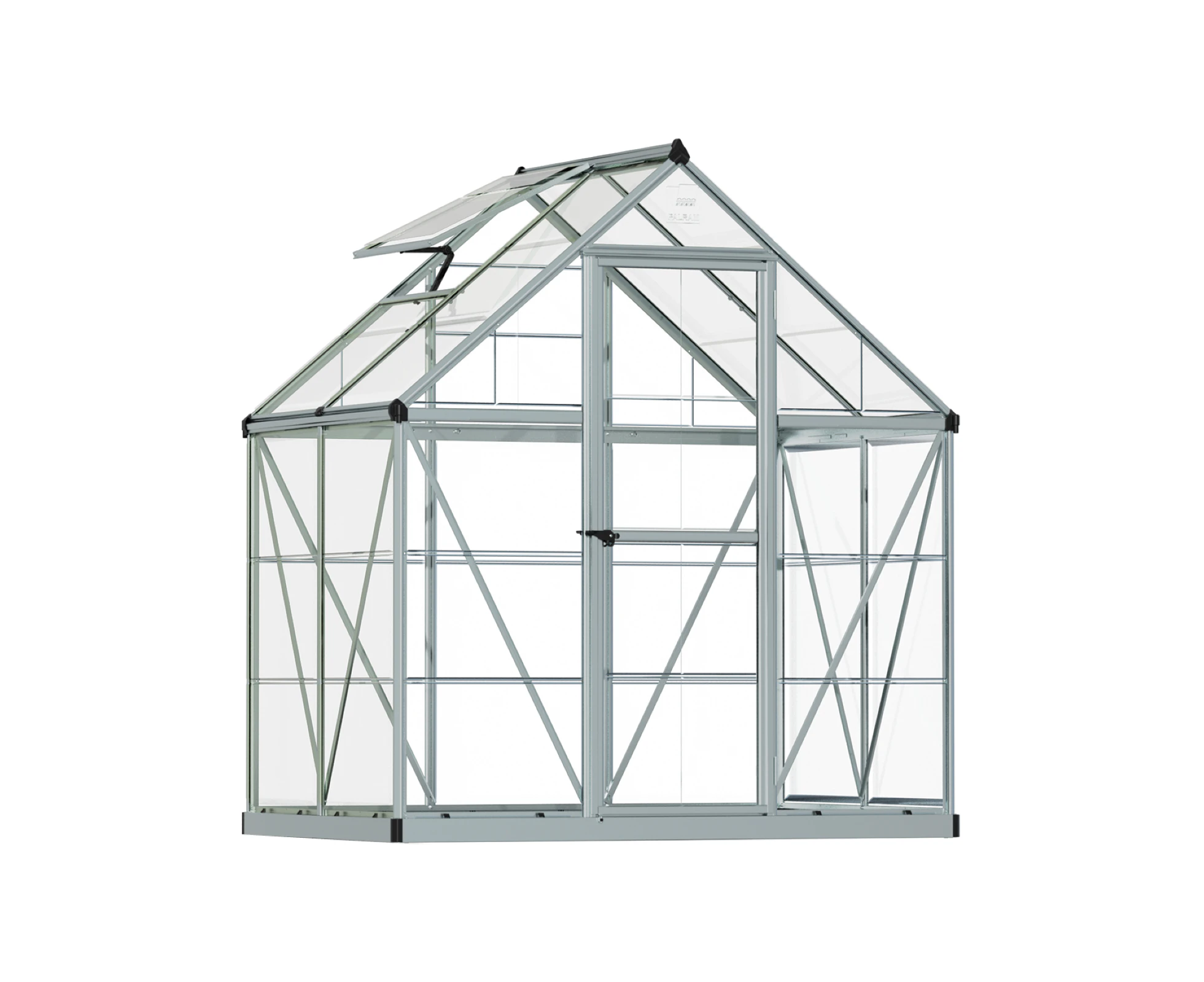 Maze Walk in Polycarbonate Greenhouse 6ft x 4ft