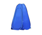 PRIVACY ENSUITE POP UP SHOWER TENT CHANGE ROOM TOILET FLIP OUT [Colour: BLUE] [TYPE: With Tent Clip]