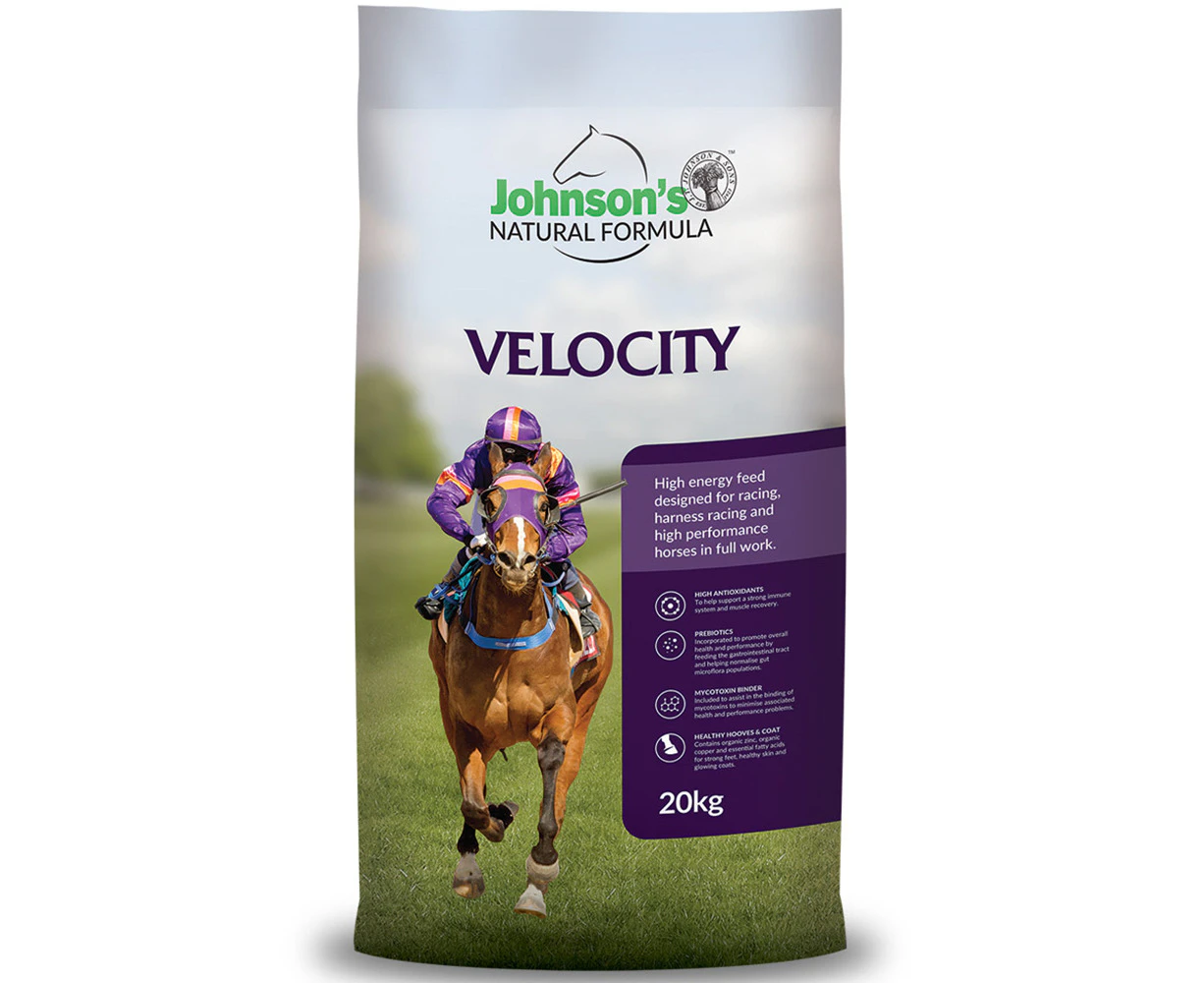 Johnsons Velocity Horse & Pony Feed Formula 20kg