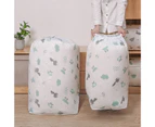 Quilt Bag Dust-proof Cartoon PEVA Large Capacity Clothes Container for Bedroom S,D