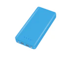 Bluebird Power Bank Case Detachable Solderless DIY 8x18650 Portable Charger Case for Smart Phone-Blue 1