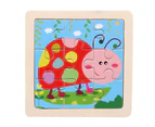 Educational Toy Smooth Surface Safe to Use Wood Educational Puzzle Board for Girl- 4