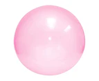 Giant Elastic Water-filled Ball TPR Interactive Toy Water Filled Ball for Swimming Pools-Pink XL