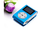 Bluebird Clip-on Mini USB LCD Screen MP3 Micro SD TF Card Support Sports Music Player-Black